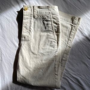 Everlane white chino pants